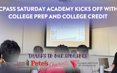 CPASS Saturday Academy Kicks Off with College Prep and College Credit Tracks